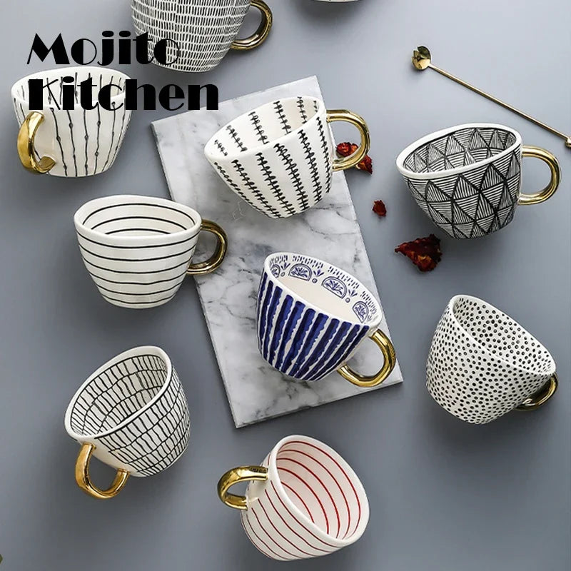 Hand Painted Ceramic Mugs
