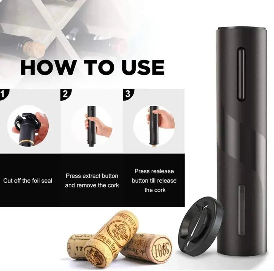 Electric Wine Opener Set