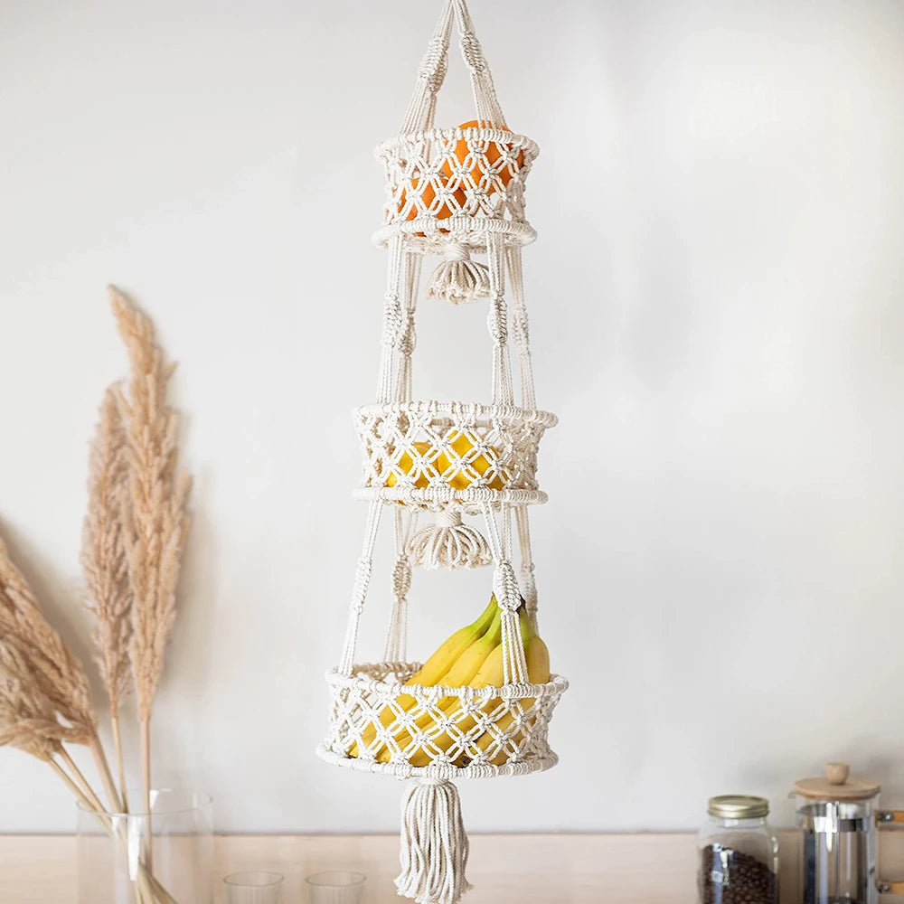 3 Tier Hanging Baskets