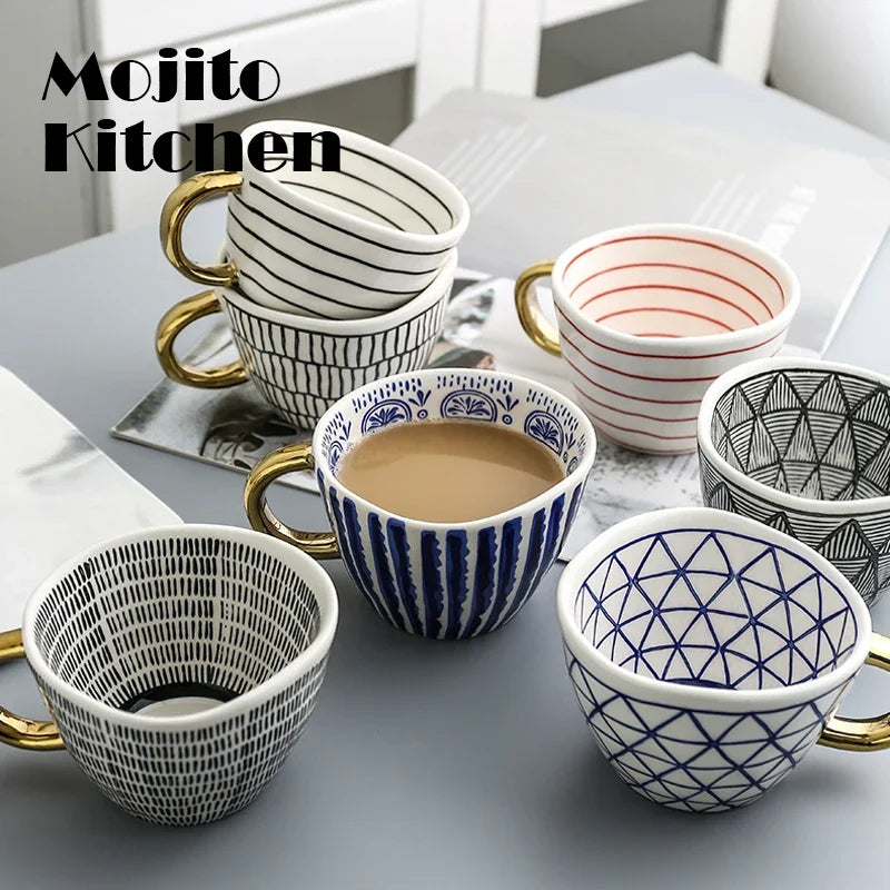 Hand Painted Ceramic Mugs